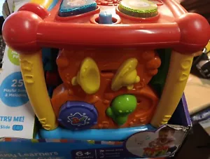 VTech 2013 Busy Learners Baby Activity Cube Toy, 5 Sides of Interactive Play NIB - Picture 1 of 1