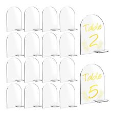 5pcs Acrylic Table Signs Wedding Table Number Signs Centerpieces Decorations