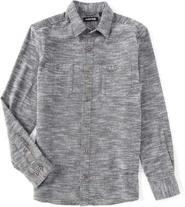 Solaris Outdoors Men's SZ 3XL-Big LS Cotton Twill NEP 2-Pocket Button up Shirt - Picture 1 of 2