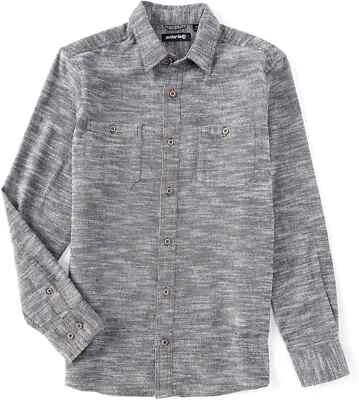 Solaris Outdoors Men's SZ 3XL-Big LS Cotton Twill NEP 2-Pocket Button up Shirt - Image 1 of 2