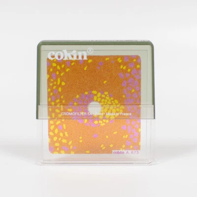 COKIN A 673 (A673)  Spot 2 Color Yellow/Pink - PORTRAIT FX  - FREE SHIPPING - Image 1 of 2