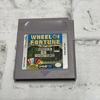 Nintendo Gameboy Wheel of Fortune Tested & Works Cartridge Only Good Condition - Image 1 of 3