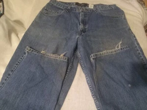 Levis Vintage Silvertab Jeans Mens 36x32 Baggy Y2K Loose - Picture 1 of 13