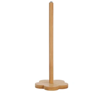 Estante de hilo de bobinado de alambre organizador de carrete de madera soporte giratorio suministro - Imagen 1 de 12