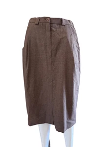 Vintage Damen kleiner hellbrauner Bleistiftrock 70’s - Bild 1 von 6