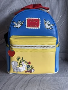 Loungefly Disney Snow White Cosplay Bow Handle Mini Backpack - Picture 1 of 6