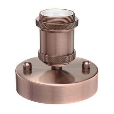 Plafoniera/portafoglio RETRA bronzo opaco 1x E27 max. 60W - Immagine 1 di 4