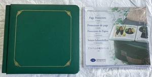 Album album di ritagli Creative Memories verde 7x7 con 12 pagine e protezioni pagine - Foto 1 di 5