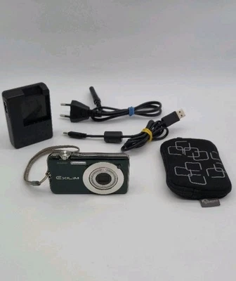 Casio Exilim EX-S12 Digitalkamera Kamera Grün 12,1 MP - Getestet ✅ - Bild 1 von 4