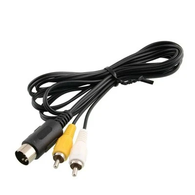 SEGA Genesis Model 1 Composite AV Audio Video Cable by XYAB - NEW - Image 1 of 3