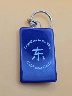 Keyring Key Ring - Vintage Colchester Castle, Thermometer Compass Souvenir - Image 1 of 2
