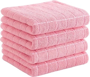 Homaxy 4er Pack Baumwolle Küchentücher Rosa 13x28 Zoll - Bild 1 von 8