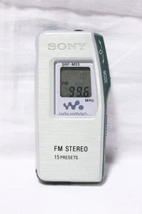 SONY SRF-M55 FM Stereo Radio Receiver Walkman portable radio - Imagen 1 de 8