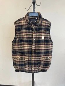 $ 1095 Moncler V Visvim Makram karierte Weste Größe 2 - Bild 1 von 7