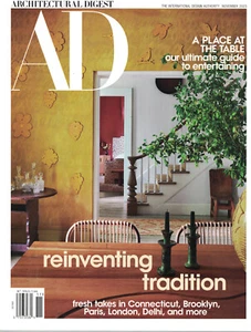 Architectural Digest November 2023 Reinventing Tradition Guide to Entertaining - Bild 1 von 1