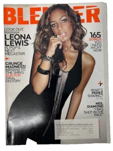 BLENDER magazine LEONA LEWIS, Nirvana, Grunge, Neil Diamond, Perez July 2008 #71 - Imagen 1 de 2
