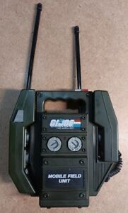Vintage 1984 G.I. Joe Mobile Field Unit Walkie Talkie 2-Way Radio 