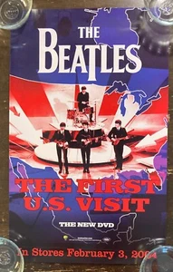 The Beatles - First U.S. Visit 16" x 24" Promo Poster Apple - Picture 1 of 1