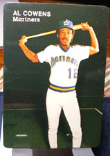 1984 Mother's Cookies Baseball Card of Al Cowens #19 (NM) Free Returns