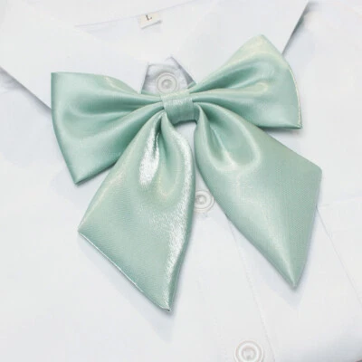 Linda corbata de moño uniforme JK de colegiala japonesa colores puros Lolita Juegos con disfraces⊥ Foto 1 de 4