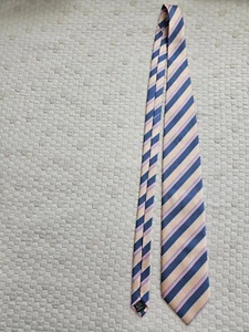 Paul Smith new without tags multicolor striped 100% silk tie. Made in Italy - Picture 1 of 11