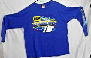 Vintage Elliot Sadler #19 NASCAR - Langarm T-Shirt Herren Gr. XL doppelseitig #1091 - Bild 1 von 7