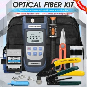 FTTH Fiber Optic Tool Kit Fiber Optic Power Meter Visual Fault Locator FTTH Tool - Picture 1 of 8