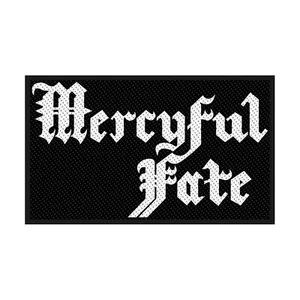 MERCYFUL FATE CLASSIC LOGO WOVEN SEW ON PATCH OFFICIALLY LICENSED PATCH - Imagen 1 de 7