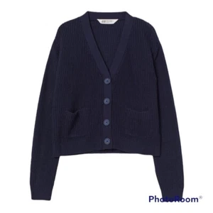 H&M Girl Knit  Cardigan with Pockets sz 16/18 - Picture 1 of 6