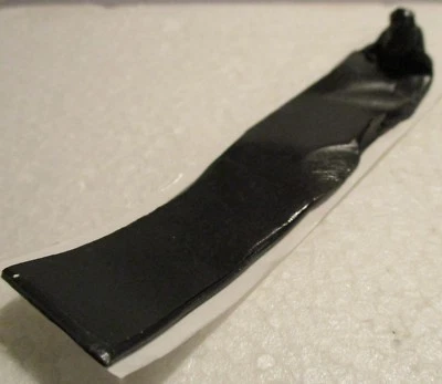 2K TECHNOLOGIES 200mm Black Tack Strip Fixing Putty Model Railway Loco Wiring DCC Decoders etc 2