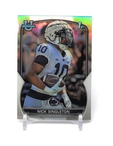 2022 Bowman University Chrome #87 Nick Singleton 1st Bowman Refractor