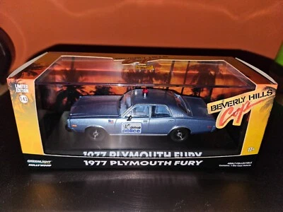 Greenlight Hollywood 1/43 Plymouth Fury 1977 Beverly Hills Cop - Immagine 1 di 3