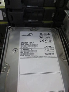 Seagate ST3300007FC 3.5" 300GB FC FIBRE CHANNEL 10K.7 Hard Drive DISK DS14 MK2 - Afbeelding 1 van 3