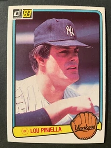 Lou PINIELLA 1983 Donruss Baseball #335 New York Yankees NM - Picture 1 of 2
