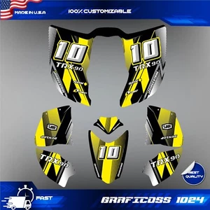 ATV Grafik Kit Aufkleber Decal für Honda TRX 90 2006-2024 - Bild 1 von 5