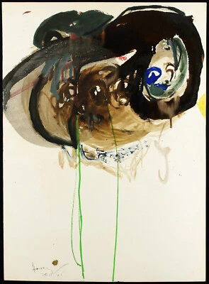 Informel, 1965. Mischtechnik Bertold HAAG (1912-1981 D), handsigniert - Bild 1 von 3