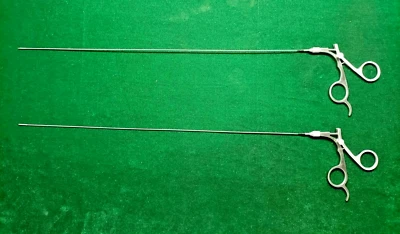 2 piezas Histeroscopia Urología Tijera Semi Rígida 5FR Endoscopia Instrumentos Reutilizables Foto 1 de 4