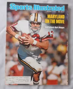 Mark Manges Maryland Oct 4 1976 Sports Illustrated vg - Picture 1 of 1