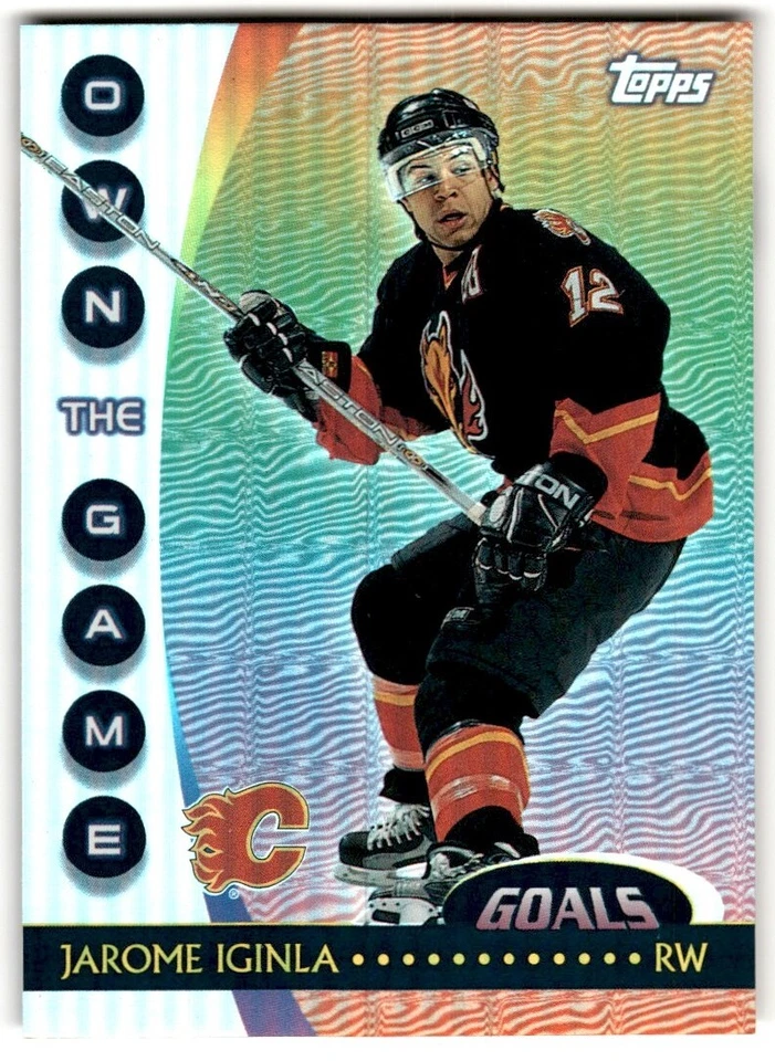 Jarome Iginla 2002-03 Topps Own The Game #OTG6 Calgary Flames - Image 1 of 2