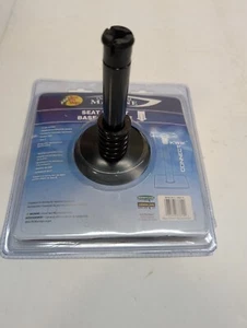 Outdoor World Marine Seat Mount Black Coated with Spring Bass Pro Shops - Picture 1 of 3