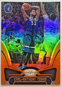 2018-19 Certified Mirror Orange /99 Karl-Anthony Towns #134 Minnesota - Bild 1 von 2