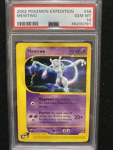 Pokémon Expedition Mewtwo 56/165 2002 PSA 10 gemas como nuevo - Imagen 1 de 1