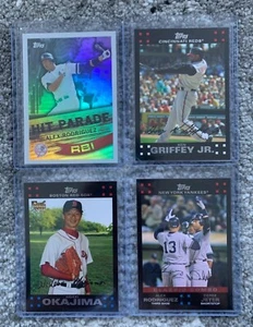 Topps 2007 Lot: Ken Griffey Jr, Alex Rodriguez, Derek Jeter MINT RARE ๐๐ - Picture 1 of 2