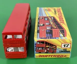 SUPERFAST Matchbox No. 17 Londoner HTF Reverse Label Berger Paints In the Box - Picture 1 of 9