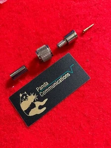 Mini conector macho ""tipo engarce"" UHF EE. UU. para LMR-195 RG-58/U paquete de 10 ENVÍO GRATUITO - Imagen 1 de 3