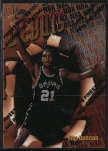 1997-98 Finest #101 Tim Duncan - Picture 1 of 2