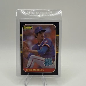 1987 Donruss Rated Rookie #36 Greg Maddux RC Chicago Cubs HOF - Picture 1 of 2