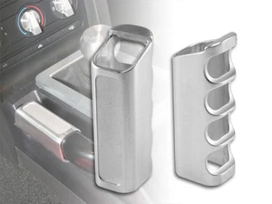 2005-2009 Mustang Brushed Satin Aluminum Billet Emergency E Brake Handle Cover - Picture 1 of 1