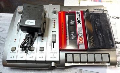Tascam MF-P01 Analog 4 Track Analog Cassette Recorder_Good Working Condition - Image 1 of 4
