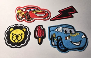Lot of 6 Different Iron/Sew on Patches (NEW) Free Shipping/Returns - Lot 3 - Picture 1 of 2